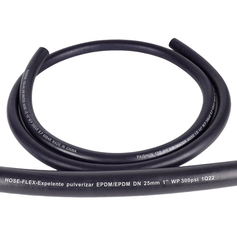 مصنع عالية الجودة غسل السيارات سيارة إد 1/2'' أسود EPDM خرطوم المطاط
