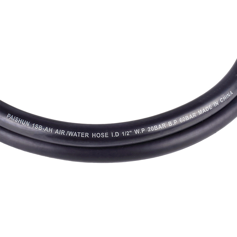 مصنع عالية الجودة غسل السيارات سيارة إد 1/2'' أسود EPDM خرطوم المطاط