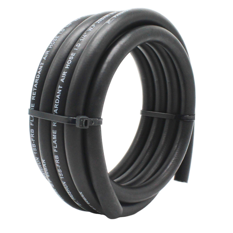 6.3mm مقاوم للنار EPDM خرطوم التنفس: لا رائحة، درجة مرونة عالية UL94-V0