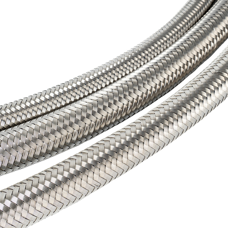 خرطوم PTFE عالي الضغط مع طبقة واحدة من الفولاذ المقاوم للصدأ للنقل والهيدروليكية المتنقلة
