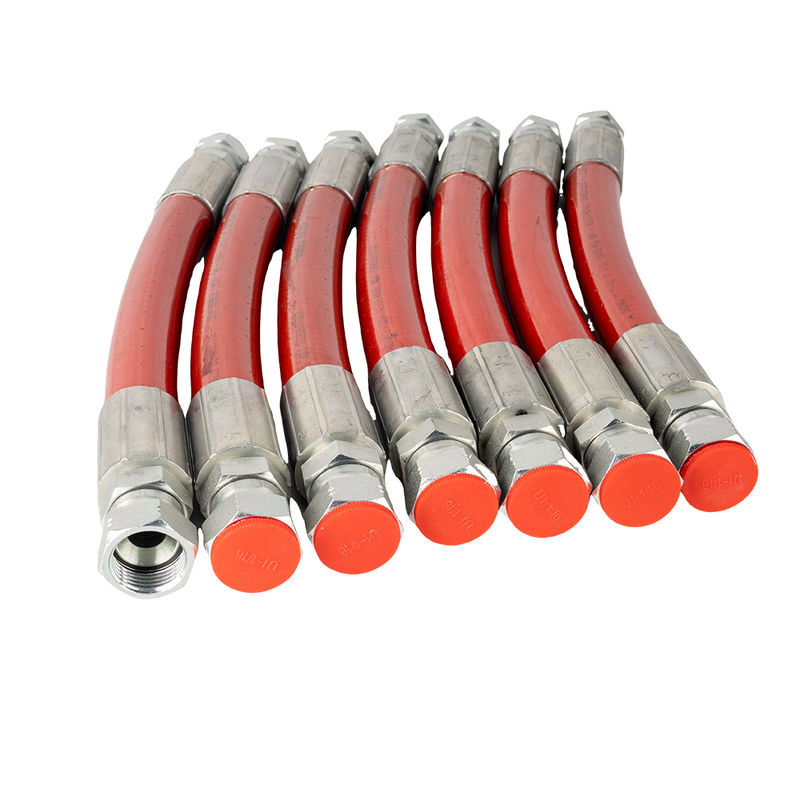 أنابيب الغاز الطبيعي المكثف مع التعزيز بالأسلاك الملتوية لتوصيل الغاز الطبيعي عالي الضغط