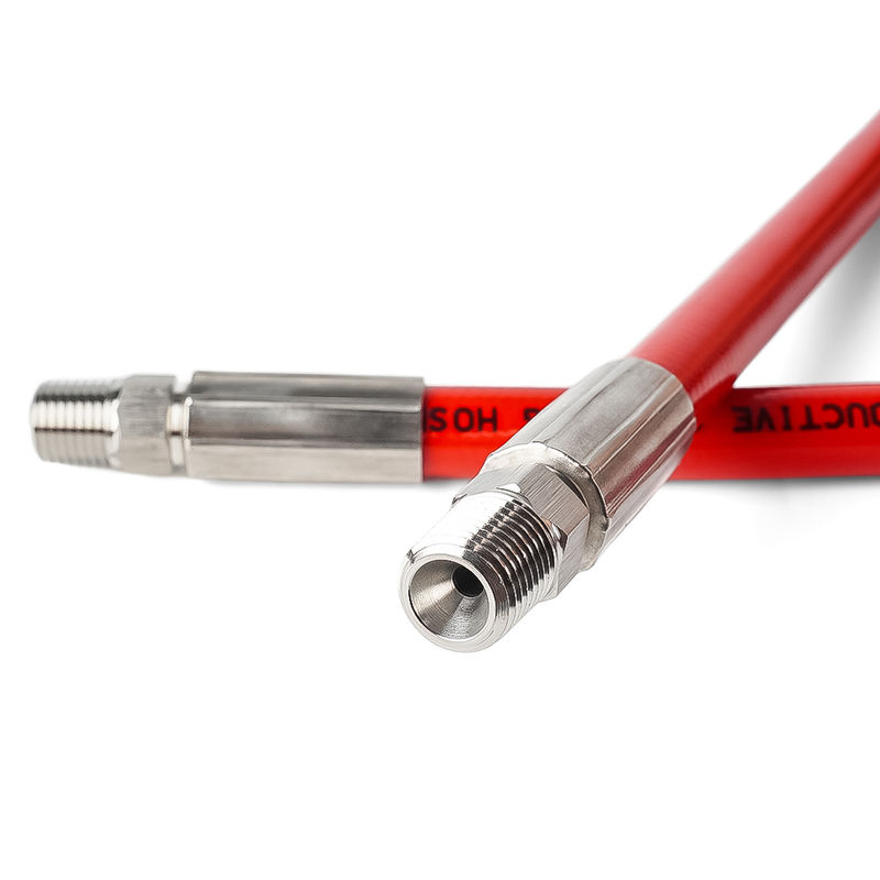 أنابيب هيدروليكية حرارية عالية الضغط لإعادة شحن الغاز الطبيعي المكثف مع غطاء مقاوم للكشط وتصميم خفيف للعمليات الهيدروليكية