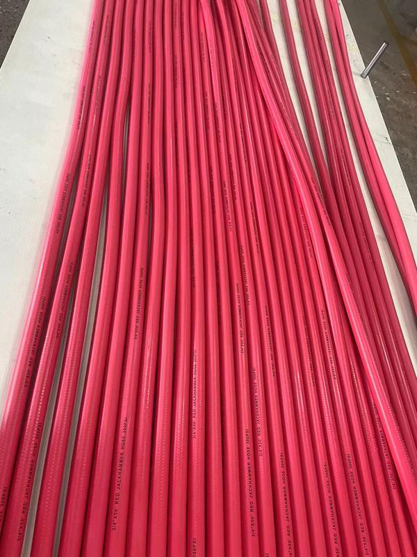 خرطوم هواء مطرقة ثقيلة - خرطوم مطاطي شديد التحمل للأدوات الهوائية والبناء والتطبيقات الصناعية | مصنف 300 رطل لكل بوصة مربعة