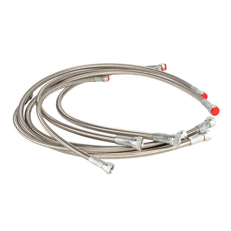 مجموعة أنابيب PTFE مع مقاومة درجات الحرارة العالية وخصائص مقاومة للكيماويات للتطبيقات المضادة للثبات