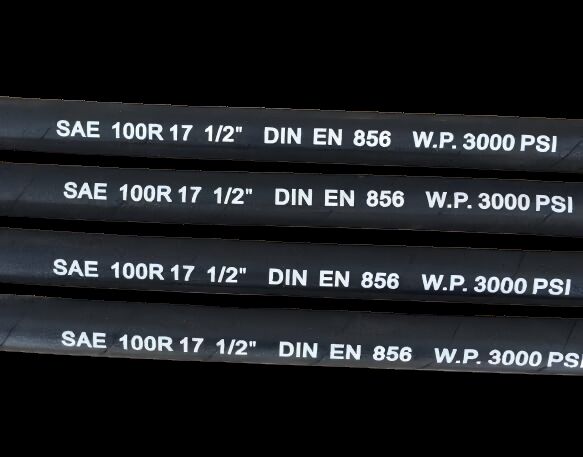 3000 PSI SAE 100R17 خرطوم هيدروليكي لآلات البناء نظام هيدروليكي محمل عجلات