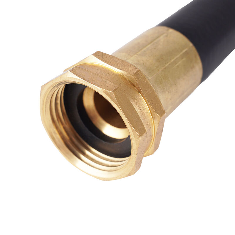 خرطوم مياه مطاطي EPDM عالي التحمل بقطر داخلي 5/8 بوصة للاستخدام في الحديقة في درجات الحرارة القصوى -30 درجة مئوية ~ + 100 درجة مئوية