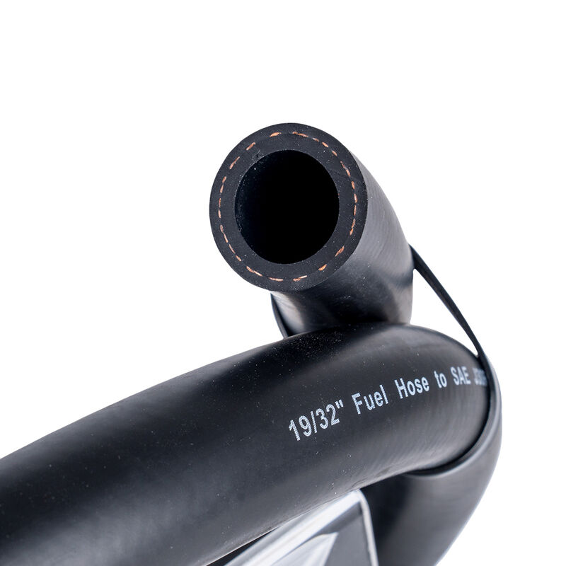 خرطوم وقود وزيت ديزل مطاط NBR مقاوم للزيت 300 PSI مقاس 1/2 بوصة SAEJ30R7 للألياف المضفرة وأنظمة إمداد البنزين في السيارات